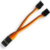 VUNIVERSUM 1 cavo di prolunga Premium Servo Y cavo di prolunga V cavo Y per Futaba Robbe JR Graupner Hitec 10 cm 26 AWG RC