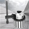 AMONIDA Mandrino per Trapano con Chiave B18 da 3-16 Mm per Lavori Pesanti per Tornio e Trapano da Banco, Materiale in Acciaio Resistente, Bloccaggio di Precisione, Include Chiave per Mandrino
