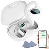 Qosneoun Meacode AI Translation Earbuds, auricolari con traduzione AI in tempo reale con 156 lingue in tempo reale per affari, apprendimento e viaggi (bianco)