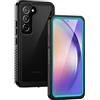 Lanhiem Cover Per Samsung Galaxy A54 5G Impermeabile IP68 Waterproof e 360 Gradi Protezione Custodia Subacquea Antiurto Rugged con Full Body Military Protezione dello Schermo per Samsung A54 6,4,Blu