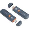URPIZY Trasmettitore e ricevitore HDMI wireless, 1080P Full HD, portata di 50 m, & Play, Dual Band 2,4/5,8 GHz, laptop, fotocamera, TV Box (nero)