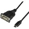 StarTech Adattatore USB-C a Seriale - USB-C a RS232 - USB-C a DB9 compatibile Windows / Linux / macOS