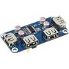 TUOPUONE USB HUB HAT (B) compatibile con Raspberry Pi Zero/Zero 2W/Zero W/Zero WH 4 porte USB 2.0