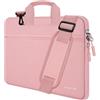 HSEOK Borsa a Tracolla per Notebook, Borsa Porta Laptop Super Sottile e Impermeabile, Fino a 13-13,3-14 Pollici, P02K01