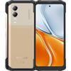 DOOGEE Blade20 Turbo 5G | 6,6HD+ IPS 90 Hz Display | 32 GB RAM + 256 GB (2TB) | 10300 mAh Batteria | 50 MP + 16 MP Fotocamera | NFC | Triplo slot per schede | 2 anni di garanzia | Titanio del deserto