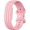 GIOPUEY Cinturini Compatibile con Google Fitbit Air, Morbido Silicone Cinturino [Resistente all'Usura] [Traspirante] - Pink-B
