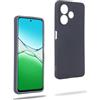 REY Cover in Gel TPU Nera per Oppo A5 PRO 4G/5G - A5i PRO, Ultra Sottile 0,33 mm, Morbido Flessibile, Custodia Silicone