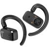 Teufel AIRY OPEN TWS, Cuffie Open Ear, True Wireless con Bluetooth e Microfono, Impermeabilità IPX4 e Autonomia fino a 20 Ore, Cntrollo Touch Intuitivo, Nero