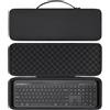 co2CREA cassa custodia borsa per Logitech Signature Slim Solar+ K980 for Business tastiera wireless(solo scatola,Case Only)