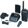 Kenwood TK-3501 Ricetrasmettitore portatile UHF PMR446 analogico, 16 canali, portata fino a 6 km, utilizzo libero senza licenza, Nero