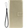 TIANCI Cover per Motorola One Zoom, Stile Retrò per Motorola One Zoom Cover Portafoglio Pelle Sintetica con TPU Case, Slot Flip Custodia per Motorola One Zoom Cover