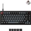 Keychron V1 8K 75% Wired tastiera meccanica con manopola, QMK/VIA programmabile, hot-swap con switch Keychron Super Brown, frequenza di polling 8000 Hz, retroilluminazione RGB per Mac Windows Linux