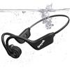 GREYOLK Cuffie a Conduzione Ossea IP68, Bluetooth 5.4 con Lettore MP3 32 GB, Open Ear, per Nuoto, Corsa e Sport all'Aperto