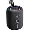 Tribit StormBox Mini 12W altoparlante wireless Bluetooth 5.4, suono surround a 360°, XBass, luci LED, 12 ore di suono, waterproof IPX7, Accoppiamento TWS, Type-C, portatile casa/esterno/viaggi