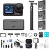 DJI Osmo Action 5 Pro Combo Adventure Bundle, Action Cam 4K con Sensore 1/1.3, Batteria Lunga Durata 12h con 3 Batterie, Due Touchscreen OLED (Action 5 Pro Adventure Bundle 3)