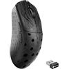 Keychron G5 - Mouse da gioco radio in fibra di carbonio, DPI fino a 30000, 43 g, ultra leggero, 2,4 GHz/Bluetooth/USB-C, sensore PAW3950, LED RGB, Esport Gaming Mouse 8000 Hz per PC, Mac e laptop