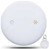 DEEBYCOO Tracker per Android (SOLO Android), Localizzatore per chiavi Compatibile con Google Find My Device,air tag di tracciamento per chiavi/valigie/bagagli (Bianco, 1 Pack)