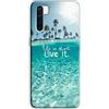 Mixroom - Cover Custodia Back case In TPU Silicone Morbido Per OPPO A91 Fantasia Life Is Short Live It X381