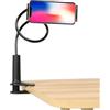 Generico Porta Cellulare 90cm, Supporto Cellulare Regolabile | Porta telefono da Letto e Scrivania - Phone Holder | Reggi Telefono Braccio Flessibile per Smartphone
