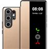 Nshkeji Cover per Samsung Galaxy S26 Ultra Custodia a Premium Pelle PU Portafoglio Flip Libro con Finestra di Visione Notifiche Antiurto Protezione Cover Custodia per Samsung S26 Ultra 5G Case