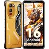 Blackview Fort 5 Rugged Smartphone, 108MP+50MP+13MP Telefono Indistruttibile Android 16, 10.7mm&248g Ultra-thin, 6.78'' 120Hz, 36GB+256GB/2TB TF Cellulare Impermeabile, MTK G100/IP69K/NFC/700 Nit