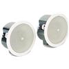 JBL Professional C24CT MicroPlus C24CT - Altoparlanti da soffitto da 11,4 cm, colore: bianco, venduti in coppia