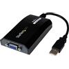StarTech.com Adattatore USB a VGA - 1920x1200 - Scheda video e grafica esterna - Doppio monitor - Supporta Mac e Windows e la modalità di replica ed estensione del display (USB2VGAPRO2)