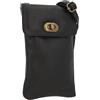 Gusti Leder Gusti Elio - Borsa a tracolla in pelle nera, Nero