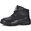 SAFETOE S3Work Scarpe Uomo/Donna Militare, M-8515 Scarpe di sicurezza per Antistatico, Impermeabile, Pelle traspirante, Leggero, Soletta confortevole, Punta d'acciaio, Piastra d'acciaio, Lato cerniera