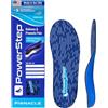 Powerstep Pinnacle Shoe Insoles - Shock-Absorbing Arch Support and Cushioning for Plantar Fasciitis