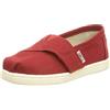 TOMS Alpargata Core, Mocassino basso Unisex - Bambini e ragazzi, Rosso, 31 EU