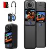 SJCAM C300 VLOG CAMERA ACTION CAM 4K STABILIZZAZIONE 6 ASSI 7 ORE NERO C300-64G