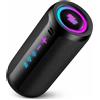 TIMU Cassa Bluetooth Portatile Potente Altoparlante Matte Nero Cassa Bluetooth