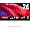 Lenovo L24-45 Monitor IPS 24 Full HD 144Hz 1ms HDMI e VGA Altoparlanti integrati