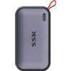 Ssk SSD NVME portatile 500GB velocità 1050MB/s USB-C, universale, leggero
