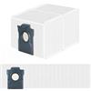 Fegat 16 sacchetti per aspirapolvere compatibili con Dreame D10 Plus Gen 2 L10s D10 Plus L40 X30 X40 X50 L50 Ultra robot aspirapolvere, 3,2 l di grande capacità al carbone attivo, accessori di ricambio