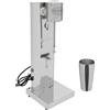 GANYUNG Frappè macchina 180 W, frullatore commerciale 18000 giri/min, frullatore in acciaio inox con tazza da 22 oz, 2 marce e microinterruttore, albero misto doppio disco per tè al latte, caffè e bar
