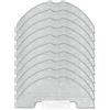 Aprilsunnyzone Panni di ricambio in microfibra per Cleanova per W7 W11 W15 e Vexilar per kit robot aspirapolvere W7 W9 W11 W15 (confezione da 10)