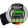 Harren24 Porta cialde HD5010/01 per 2 tazze compatibile con le macchine da caffè Philips Senseo Original (Plus) HD6552 - HD6556, HD7803 - HD7806, HD7810 - HD7819, CSA210