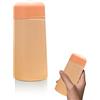 Cyrank Borraccia per bambini, mini bottiglie d'acqua in metallo da 150 ml Tazza da viaggio per caffè isolata sotto vuoto in acciaio inossidabile Bottiglia isolata carina(Rosa)