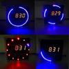 AugustknowU Kit orologio elettronico da montare semplificato, impegnarsi nell'apprendimento mentre si crea un funzionale (verde)