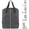 Kingshion Borsa per il trasporto del gelato con manico, borsa impermeabile antipolvere compatibile con macchine per gelato Ninja Creami NC500/NC300/NC200/NC100/NC299AMZ/Deluxe/Breeze