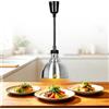 VFDZ Lampade Riscaldanti Cucina Sospese, Lampada Riscaldante per Alimenti con Lampadina da 250W, Lampada Scaldavivande per Buffet, Cucina, Ristorante, Altezza Regolabile 60-180cm(B-25cm,1 pezzo)