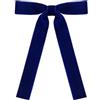 WheatThrive Fiocchi in velluto per albero di Natale, 13 x 18 cm, 36 pezzi, morbido nastro di velluto per ghirlande di Natale, ornamenti decorativi per la casa (blu scuro)
