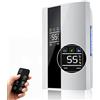 XOQUAI Deumidificatore 2 in 1, deumidificatore e purificatore d'aria, silenzioso, timer, spagaggio automatico, display digitale, telecomando, per camere da letto, adatto fino a 30㎡