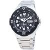 Casio Orologio casual MRW-200HD-1BVDF, Argento, Bracciale