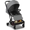 Babify Urban Ease Passeggino Leggero - Da 0 a 4 Anni (22 kg), Ripiegabile con Una Mano, Reclinabile, Poggiapiedi Regolabile, Fodera Rimovibile, Cestino, Tettuccio con Finestra, Grigio
