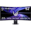 LG UltraGear 52G930B-B Monitor 52" Curvo, 240Hz, 1ms (GtG), HDMI, Stand regolabile, Nero