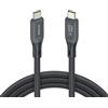 MOKiN 240W Cavo USB C con 40Gbps Trasferimento dati PD3.1 240W, 48V/5A Singolo 4K/ 5K@60Hz Cavo USB4 Compatibile con Cavo Thunderbolt 4/3