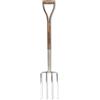Spear & Jackson 4550DF Forcone Tradizionale a Vanga in Acciaio Inossidabile
